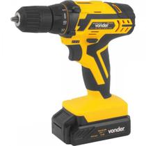 Parafusadeira Furadeira 3/8" A Bateria 12V Maleta e Acessórios Vonder - BIVOLT