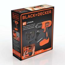 Parafusadeira / Furadeira 3/8"LD008-BR 8V Bivolt Black Decker Parafusadeira / Furadeira 3/8"LD008-BR 8V Bivolt Black Decker