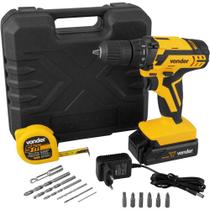 Parafusadeira furadeira a bateria 12 V PFV012 VONDER Parafusadeira furadeira a bateria 12 V PFV012 VONDER
