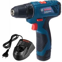 Parafusadeira Furadeira a Bateria 12 Volts GSR 120-LI com Carregador - 06019G80E1000 - BOSCH