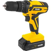 Parafusadeira Furadeira à Bateria 12V com Imp Kit com 74 peças - Vonder