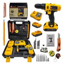 Parafusadeira Furadeira A Bateria 18v C/kit Alemã