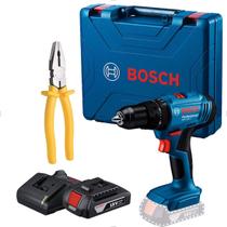 Parafusadeira/Furadeira a Bateria 18v GSB183 Bosch + 1 Bateria + Brinde Parafusadeira/Furadeira a Bateria 18v GSB183 Bosch + 1 Bateria + Brinde