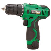 Parafusadeira Furadeira a Bateria Lítio 12v 10mm Bivolt 2 Em 1 Britânia Bpf03