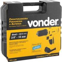 Parafusadeira furadeira a bateria pfv 120 12v vonder