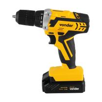Parafusadeira Furadeira Bateria 12v Com Impacto Kit C/74pc Vonder Parafusadeira Furadeira Bateria 12v Com Impacto Kit C/74pc Vonder