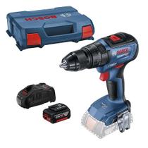 Parafusadeira/Furadeira Bateria GSB 18V-50 1B 2Bateria Com/Maleta BOSCH