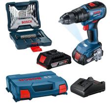 Parafusadeira Furadeira Bosch Gsb 18v 50 Kit 33 Peças Brocas Parafusadeira Furadeira Bosch Gsb 18v 50 Kit 33 Peças Brocas