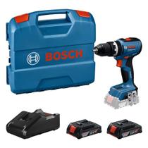 Parafusadeira Furadeira Bosch Gsb 18v-65 18 V 2 Ah Bivolt Com 2 Baterias E Maleta Plástica Parafusadeira Furadeira Bosch Gsb 18v-65 18 V 2 Ah Bivolt Com 2 Baterias E Maleta Plástica