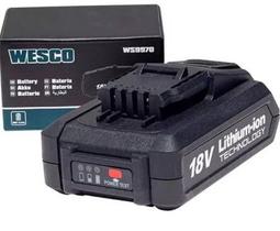 Parafusadeira Furadeira Brushless 13mm 18V Li-Ion 1 Baterias, carregador WS2324 Wesco Parafusadeira Furadeira Brushless 13mm 18V Li-Ion 1 Baterias, carregador WS2324 Wesco