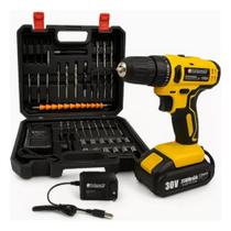 Parafusadeira Furadeira Com 2 Baterias 30V 2000m AH 10MM Ótima!!!