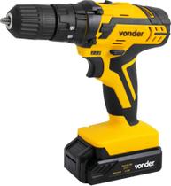 Parafusadeira/furadeira com impacto a bateria, 12 V, carregador bivolt automático, jogo com 74 peças, PFV 074 VONDER 60.01.074.000 Parafusadeira/furadeira com impacto a bateria, 12 V, carregador bivolt automático, jogo com 74 peças, PFV 074 VONDER 60.01.074.000