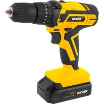 Parafusadeira / Furadeira com Impacto a Bateria, 12 V, PFV 074, Kit com 74 Peças - Vonder