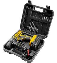 Parafusadeira/furadeira com impacto a bateria 20V carregador bivolt automático PFV020I VONDER