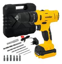 Parafusadeira Furadeira Com Impacto Sem Fio Vonder Pfv120i