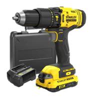 Parafusadeira/Furadeira Com Martelete 20v Stanley SCD 711C1K Bivolt c/ 01 Bateria Parafusadeira/Furadeira Com Martelete 20v Stanley SCD 711C1K Bivolt c/ 01 Bateria