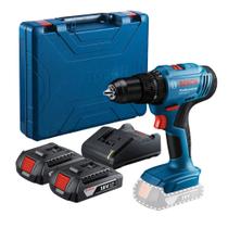 Parafusadeira Furadeira De Impacto A Bateria Bosch GSB 183 com Acessórios Parafusadeira Furadeira De Impacto A Bateria Bosch GSB 183 com Acessórios