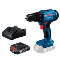 Parafusadeira Furadeira de Impacto Bosch GSB 183-LI, 18V Bivolt 01 Bateria Mandril Metalico