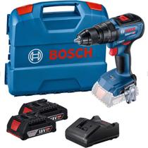 Parafusadeira Furadeira de Impacto GSB18V-50 Bivolt 2 Baterias Bosch