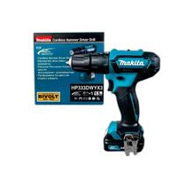 Parafusadeira Furadeira de Impacto Makita HP333DWYX3 à Bateria 12V CXT Até 21MM 25500IPM 20 Níveis de Torque Sem Maleta e Com 1 Bateria e Carregador Parafusadeira Furadeira de Impacto Makita HP333DWYX3 à Bateria 12V CXT Até 21MM 25500IPM 20 Níveis de Torque Sem Maleta e Com 1 Bateria e Carregador