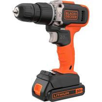 Parafusadeira Furadeira de Impacto Sem Fio a Bateria 20V Max 3/8 Pol. VVR Black Decker Parafusadeira Furadeira de Impacto Sem Fio a Bateria 20V Max 3/8 Pol. VVR Black Decker