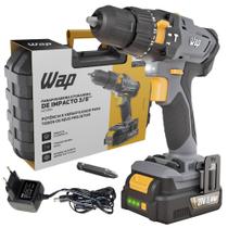 Parafusadeira Furadeira de Impacto Sem Fio Led 45Nm Reversível 10mm Wap Parafusadeira Furadeira de Impacto Sem Fio Led 45Nm Reversível 10mm Wap