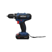 Parafusadeira Furadeira Elétrica Sem Fio 21v Mandril 3/8 Maleta Com Acessórios Modelo 2000114