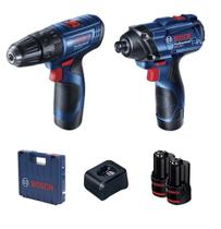 Parafusadeira / Furadeira GSB 120-Li 12V + Chave de Impacto GSR 120-Li BIVOLT 12V - BOSCH 8939 Parafusadeira / Furadeira GSB 120-Li 12V + Chave de Impacto GSR 120-Li BIVOLT 12V - BOSCH 8939