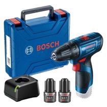 Parafusadeira Furadeira GSR 120-LI 12V 2 Baterias e Maleta Bosch