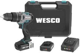 Parafusadeira/Furadeira Imp 18v 2 Bat Maleta Wesco WS2419K2
