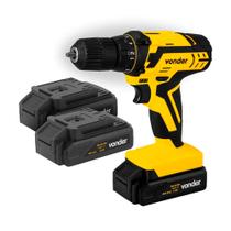 Parafusadeira Furadeira Impacto 12V + 2 Baterias Vonder Parafusadeira Furadeira Impacto 12V + 2 Baterias Vonder