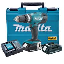 Parafusadeira Furadeira Impacto 18v Bivolt Dhp453sye Makita Parafusadeira Furadeira Impacto 18v Bivolt Dhp453sye Makita