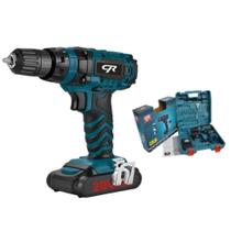 Parafusadeira Furadeira Impacto 20V CR com Bateria Carregador e Kit QIC1020.35N Parafusadeira Furadeira Impacto 20V CR com Bateria Carregador e Kit QIC1020.35N