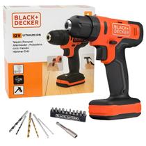 Parafusadeira Furadeira Impacto BCD712VHD Black Decker Laranja