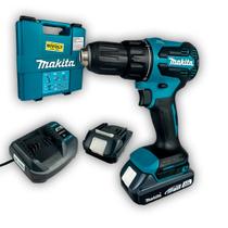 Parafusadeira Furadeira Impacto DHP490WVE Makita 18V Bateria LXT Mandril 13mm Torque 65Nm Duas Velocidades Com Maleta Motor Carvão Compacta Ergonômica Parafusadeira Furadeira Impacto DHP490WVE Makita 18V Bateria LXT Mandril 13mm Torque 65Nm Duas Velocidades Com Maleta Motor Carvão Compacta Ergonômica