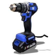 Parafusadeira Furadeira Impacto Fiat PFT-40 21V Brushless 40Nm com 2 Baterias 2Ah Kit 25 Peças Parafusadeira Furadeira Impacto Fiat PFT-40 21V Brushless 40Nm com 2 Baterias 2Ah Kit 25 Peças