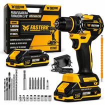Parafusadeira Furadeira Profissional Brushless 21V + Acessórios FST087 - FASTERR Parafusadeira Furadeira Profissional Brushless 21V + Acessórios FST087 - FASTERR