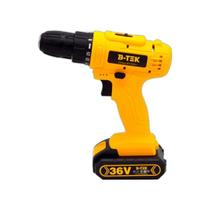 Parafusadeira furadeira s/ fio 36v c/2 baterias recarregável e luz led bt-dz01 Parafusadeira furadeira s/ fio 36v c/2 baterias recarregável e luz led bt-dz01