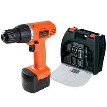 Parafusadeira Furadeira Sem Fio 12V NICD + 100 Acessórios - CD121K100-BR - BLACK & DECKER Parafusadeira Furadeira Sem Fio 12V NICD + 100 Acessórios - CD121K100-BR - BLACK & DECKER