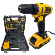 Parafusadeira Furadeira Sem Fio 2 Baterias 24v Completa Parafusadeira Furadeira Sem Fio 2 Baterias 24v Completa