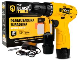 Parafusadeira Furadeira Sem Fio Bateria 12v Bivolt