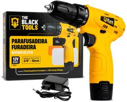Parafusadeira Furadeira Sem Fio Bateria 12v Bivolt