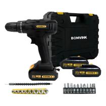 Parafusadeira Furadeira Sem Fio Portátil Prof 21v 2 Baterias Parafusadeira Furadeira Sem Fio Portátil Prof 21v 2 Baterias