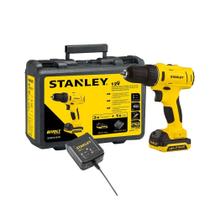 Parafusadeira Furadeira Stanley SCH121S1K c/ Acessórios 12V