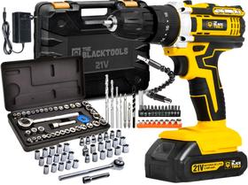 Parafusadeira Impacto 21v Tb-21pw + Kit 40 Peças Catraca