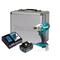 Parafusadeira Impacto Bateria 18v 5ah Dtd156 Makita Carregador Rapido + Maleta