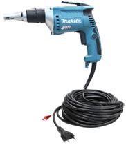 Parafusadeira para Gesso 570W com Cabo 15 Metros Makita - FS4200A Parafusadeira para Gesso 570W com Cabo 15 Metros Makita - FS4200A