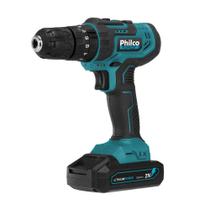 Parafusadeira Philco PPF21MF Maleta + 74 acessórios 21V Parafusadeira Philco PPF21MF Maleta + 74 acessórios 21V