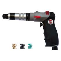 Parafusadeira pneumática tipo pistola 1/4" Shut-Off 0,3 a 4,5 Nm Industrial - SGT-0160