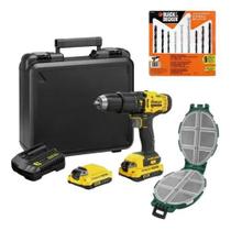 Parafusadeira Scd711c2k 2 Baterias E Carregador + Acessorios Parafusadeira Scd711c2k 2 Baterias E Carregador + Acessorios